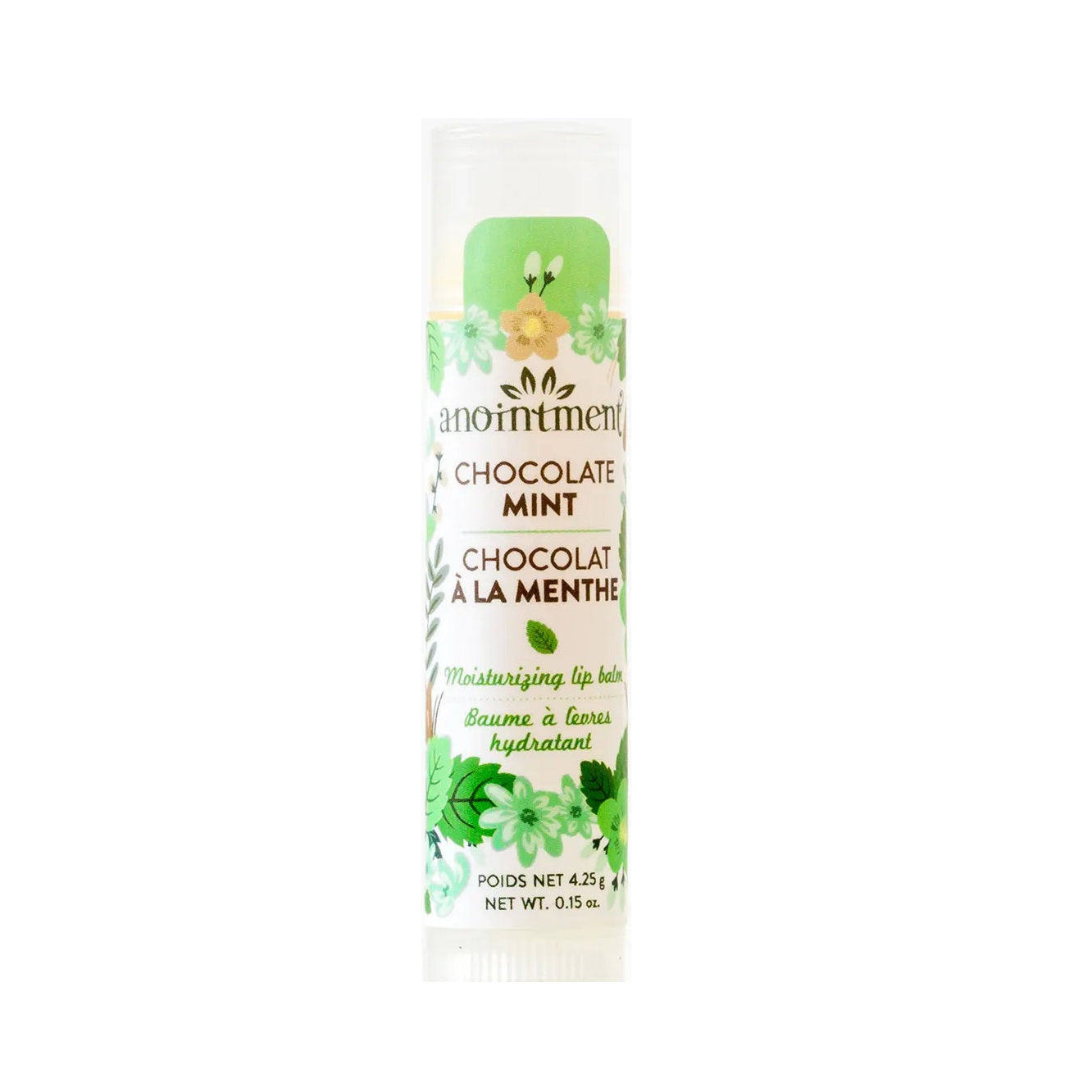 Anointment Natural Skin Care - Chocolate Mint Lip Balm