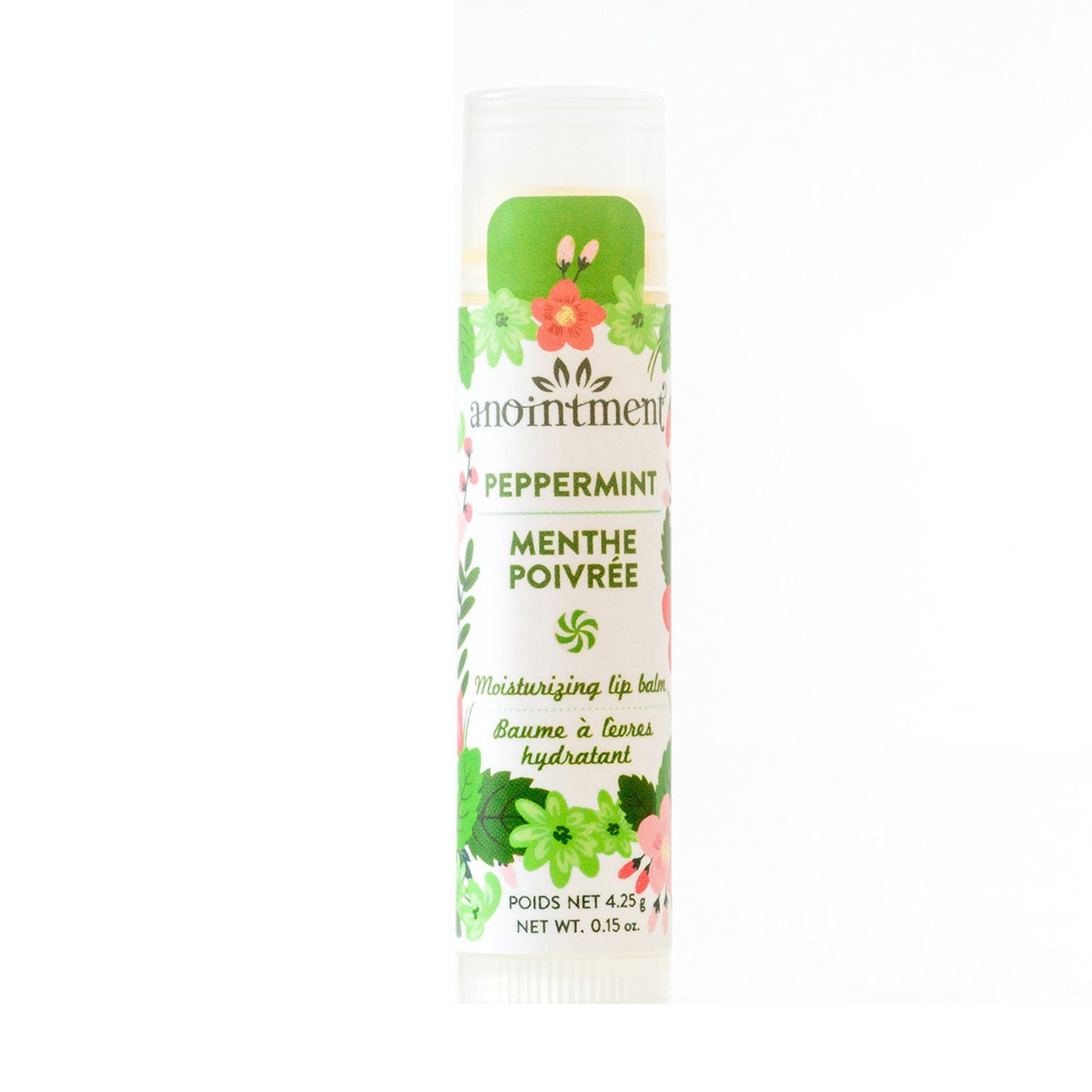 Anointment Natural Skin Care - Peppermint Lip Balm