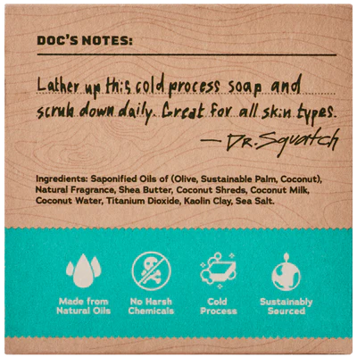 Men Moisturizing Soap - Coconut Castaway