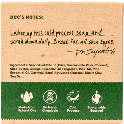 Savon hydratant pour hommes - Goudron de pin