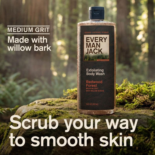 Exfoliating Body Wash - Redwood Forest - Camomile Beauty