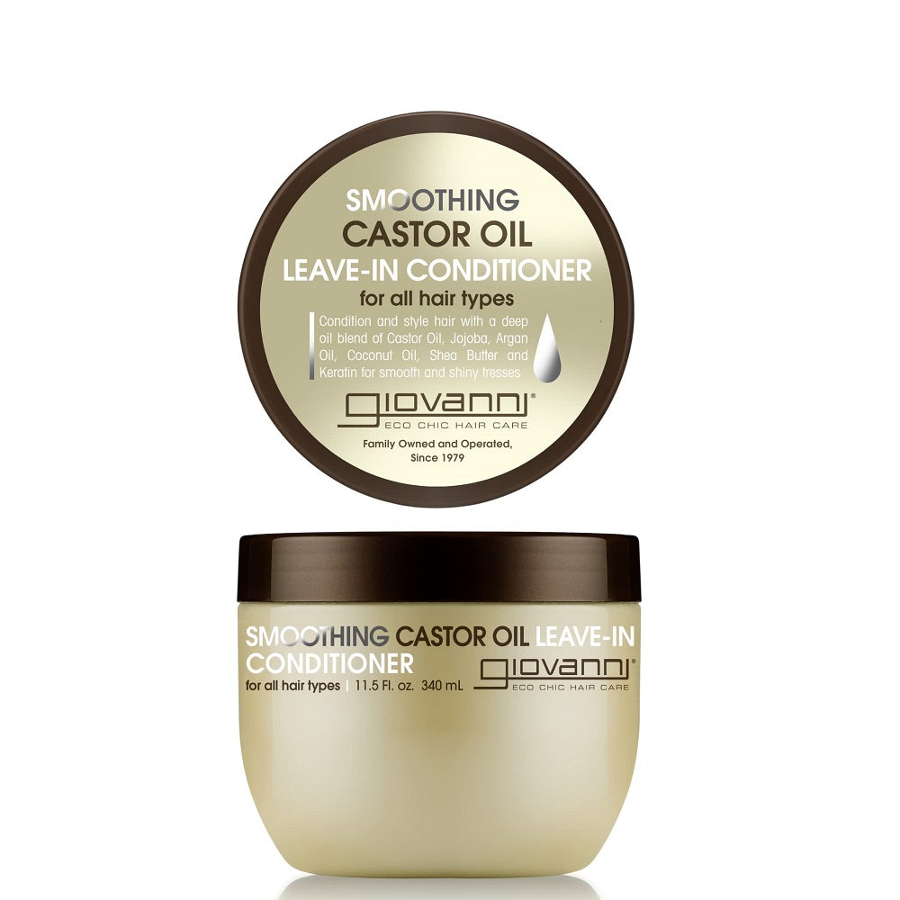Giovanni - Leave-In-Conditioner - Smoothing Castor Oil_340ml