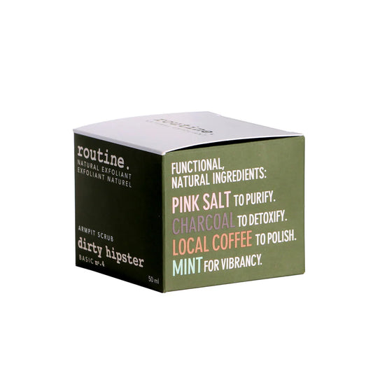 Gommage des aisselles - Hipster sale