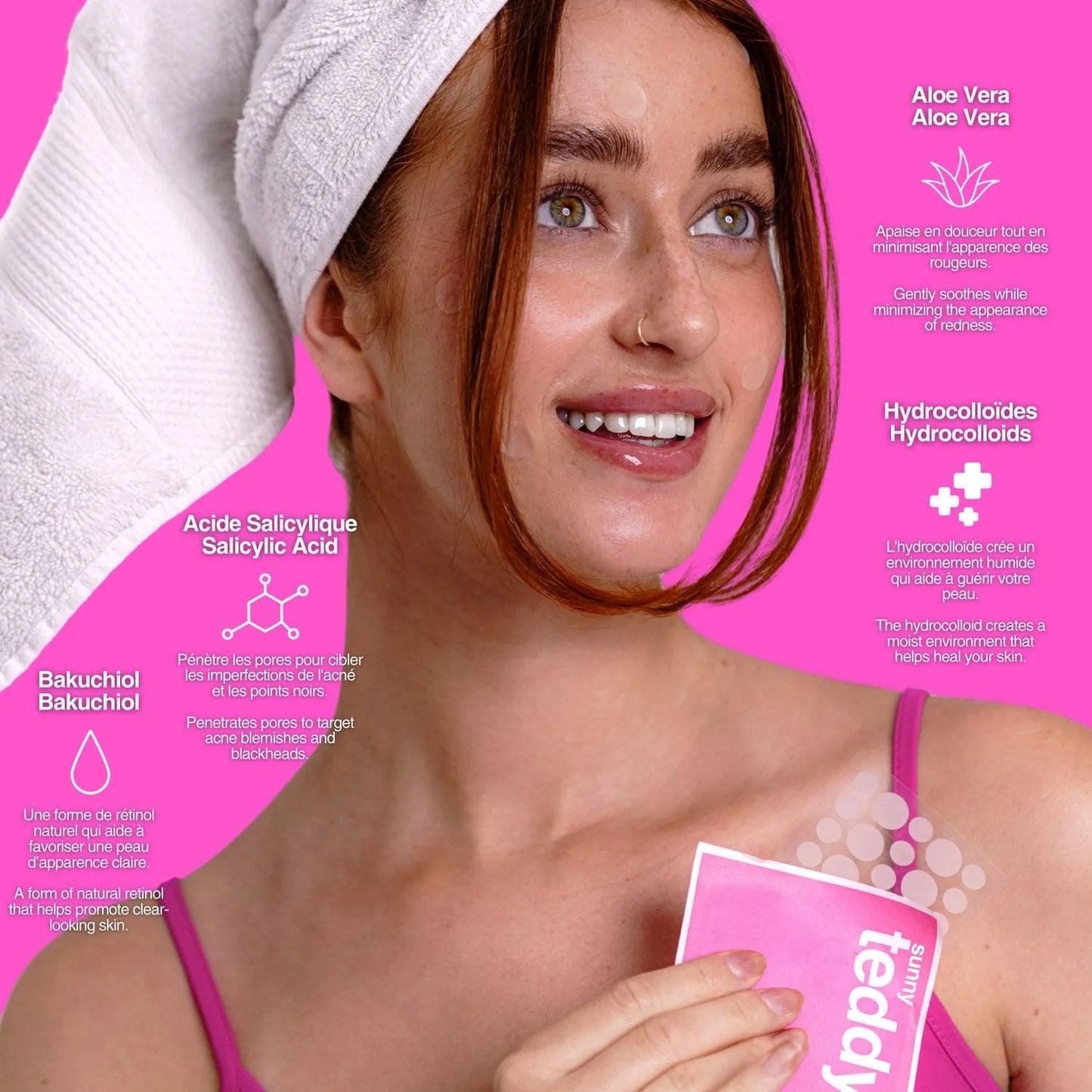 Pimple Patches with Salicylic Acid - 72 Transparent Dots