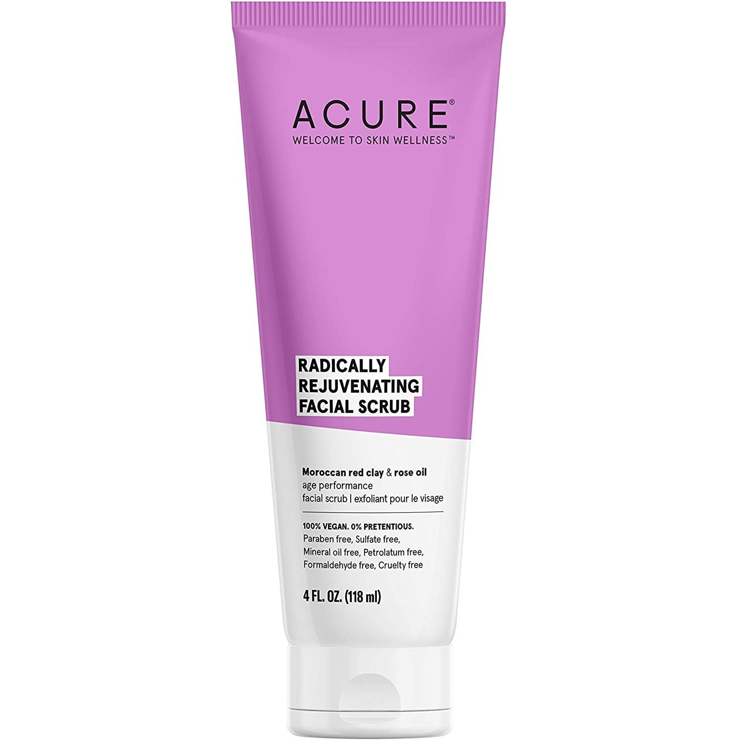 Acure Rejuvenating Facial Cleansing scrub