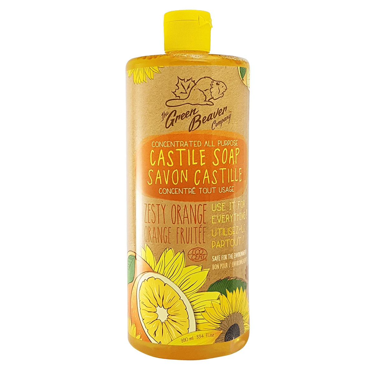 Sunflower Liquid Soap Zesty Orange