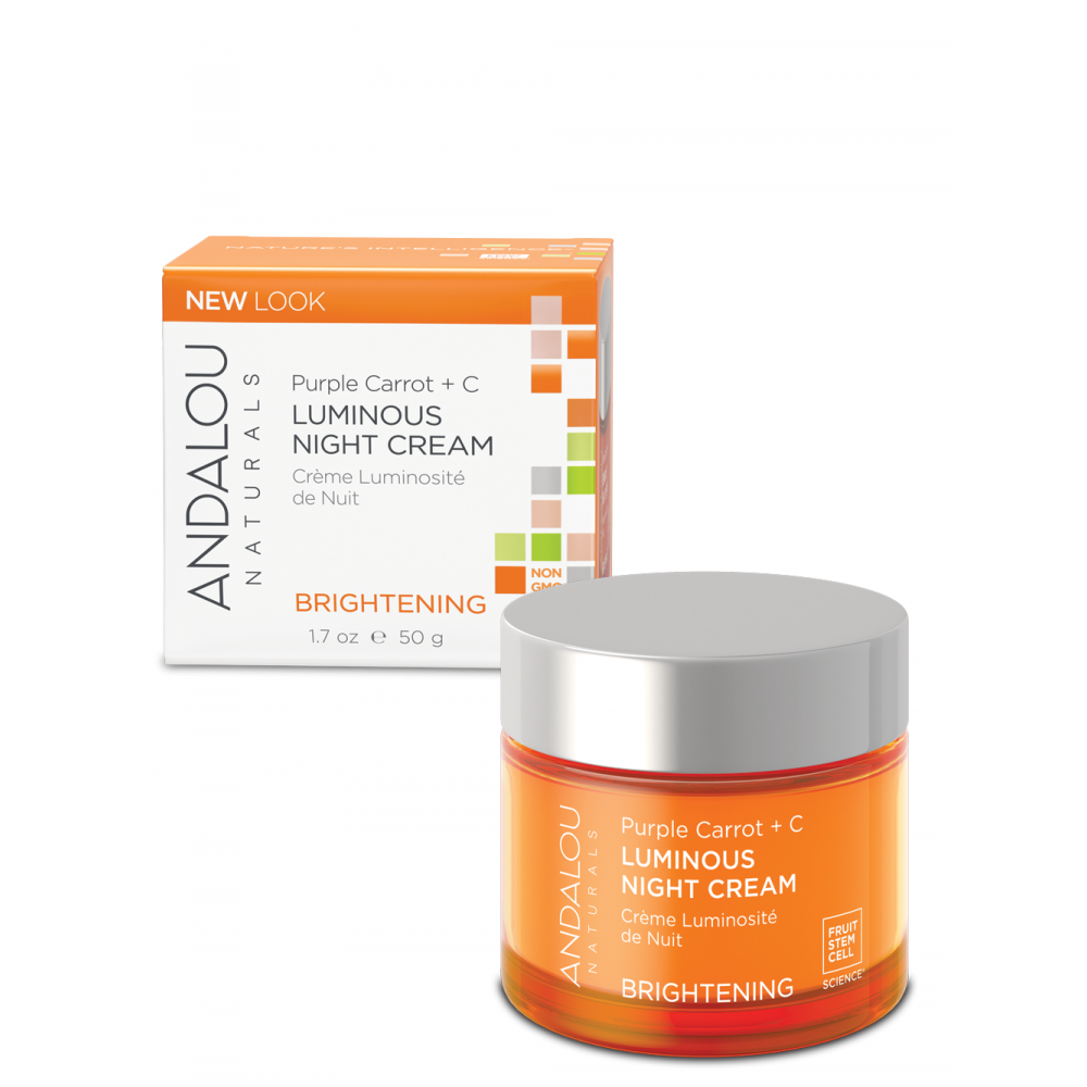 Andalou Naturals-Purple Carrot + C Luminous Night Cream