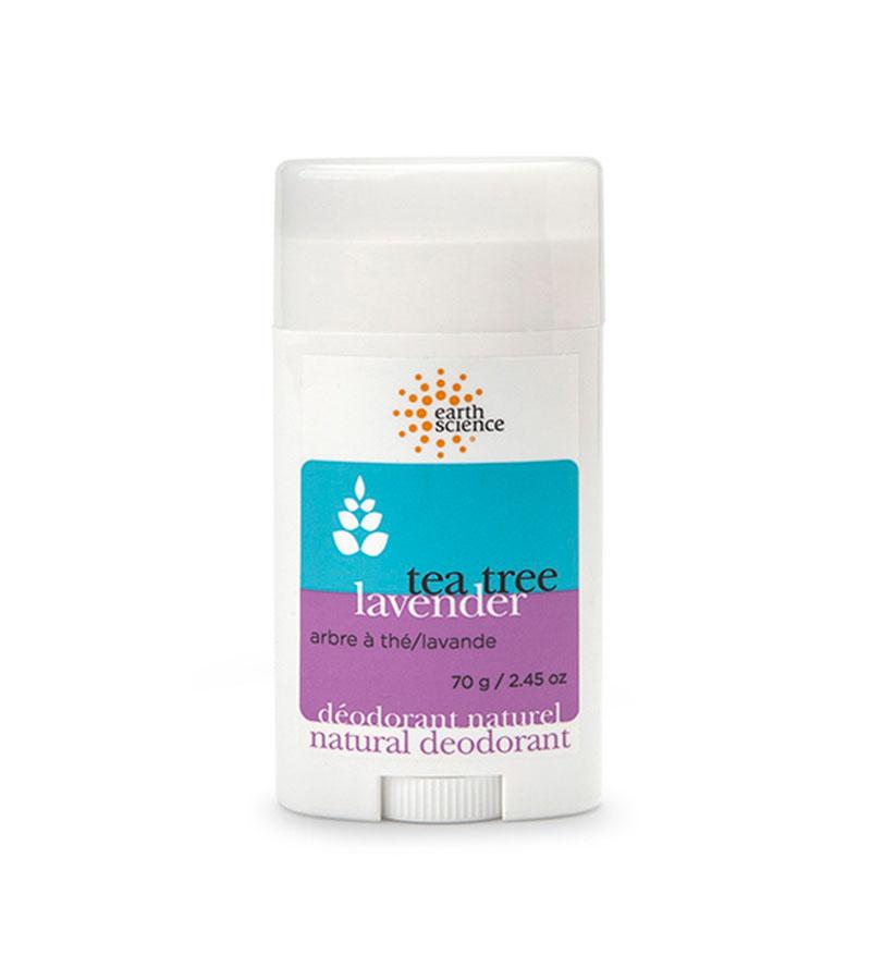 earth science tea tree lavender deodorant Earth Science-Déo Théier & Lavande / Tea Tree & Lavender Natural Deod. –  Camomile Beauty