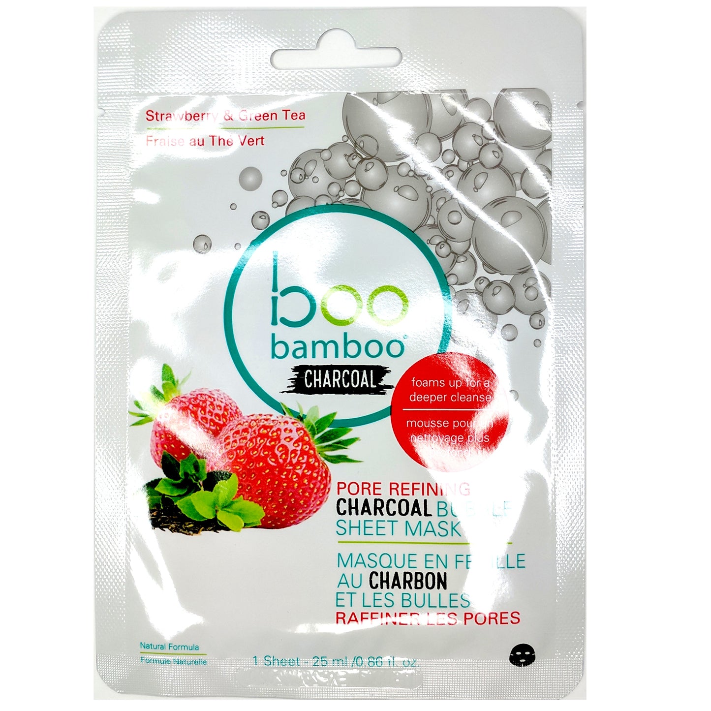 Boo Bubble Mask Pore Refining - Camomile Beauty - Green Natural Cruelty-free Beauty Shop