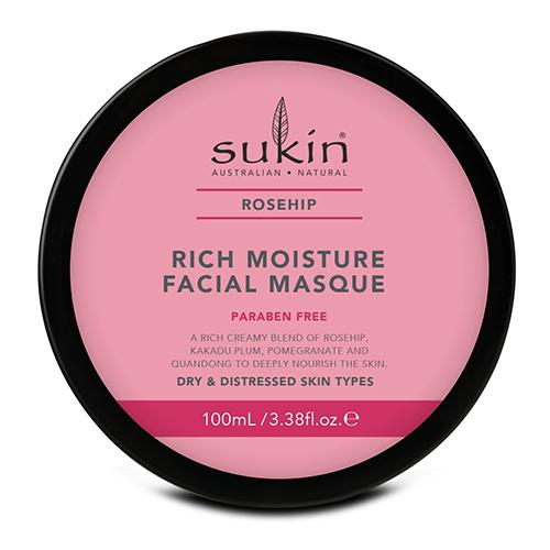 SUKIN-Rosehip Rich Moisture Facial Masque