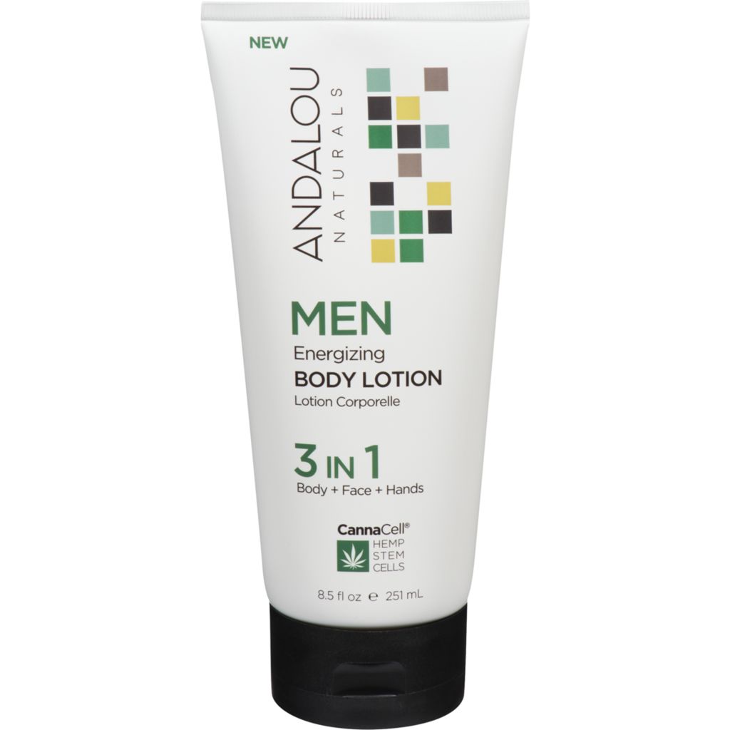 Andalou Naturals-Men Energizing Body Lotion