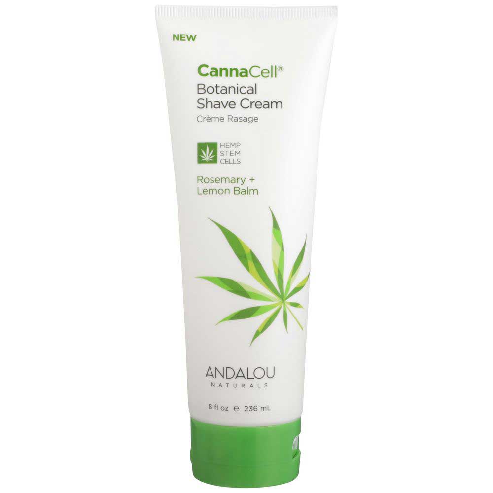 Andalou Naturals-Shave Cream - Rosemary & Lemon Balm