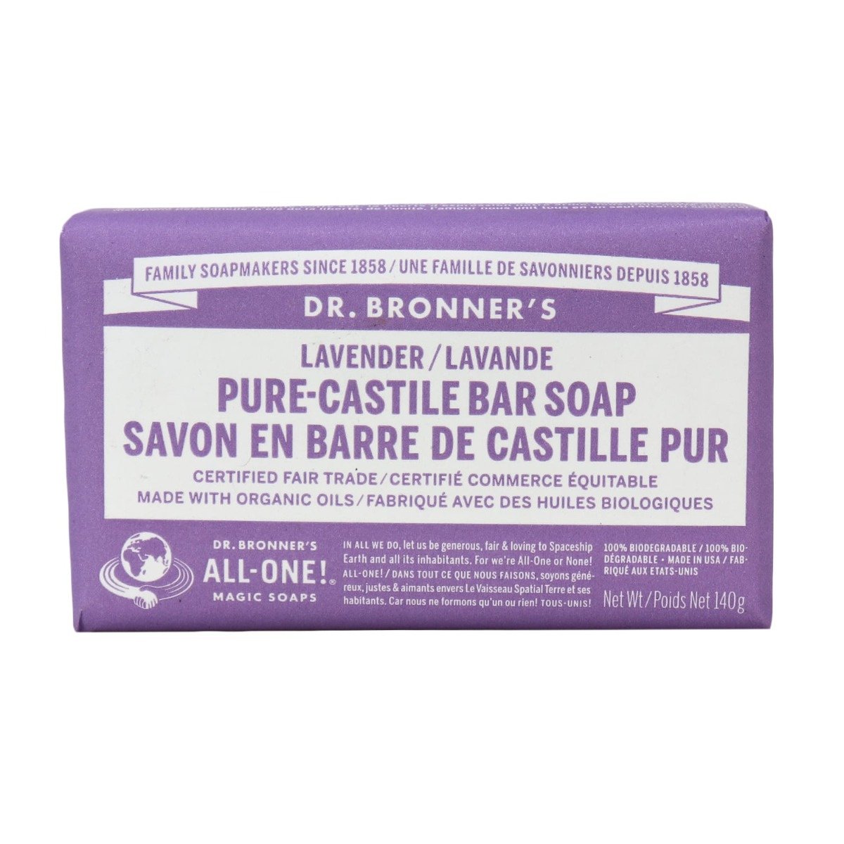 Dr. Bronner - Lavender Bar Soap