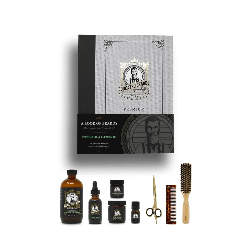 Educated Beards - Book of Beards - Peppermint Cedarwood