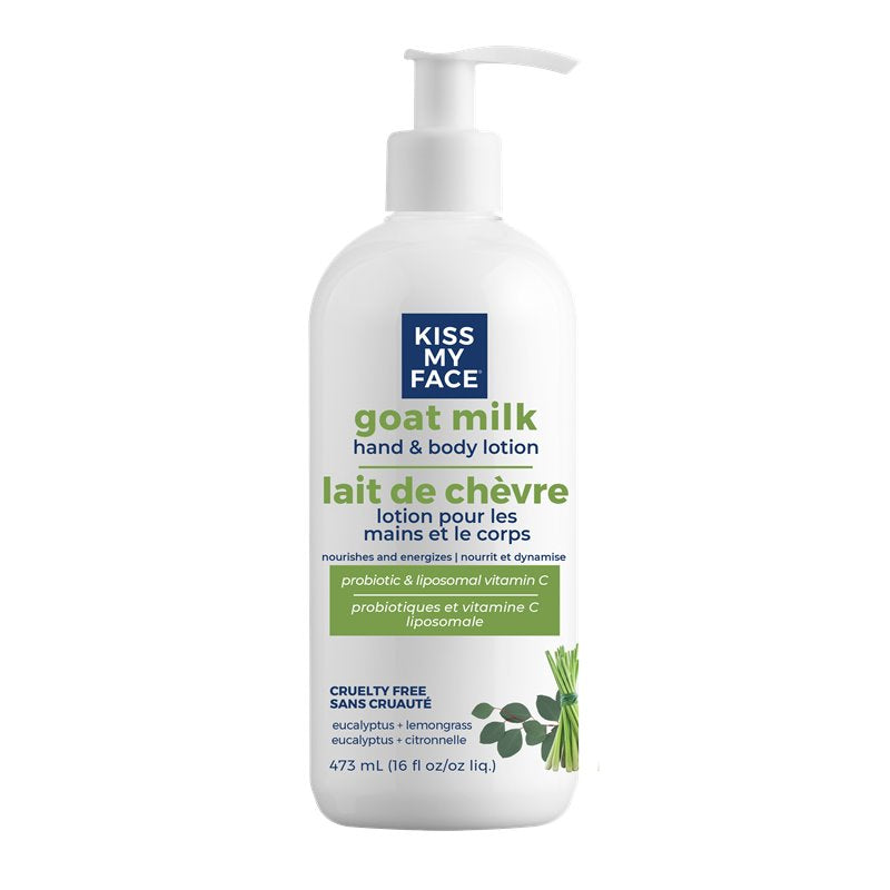 Kiss My Face-Goat Milk Body Lotion - Eucalyptus