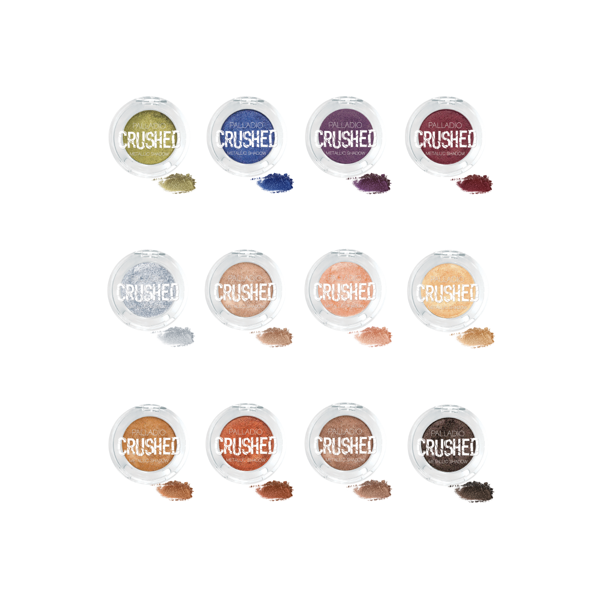 CRUSHED METALLIC EYE SHADOW - Camomile Beauty - Green Natural Cruelty-free Beauty Shop
