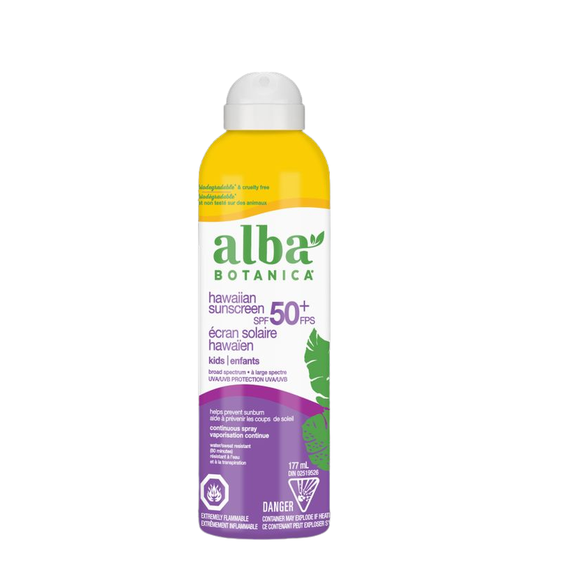 Alba Botanica - Alba Kids Continous Spray Sunscreen SPF50