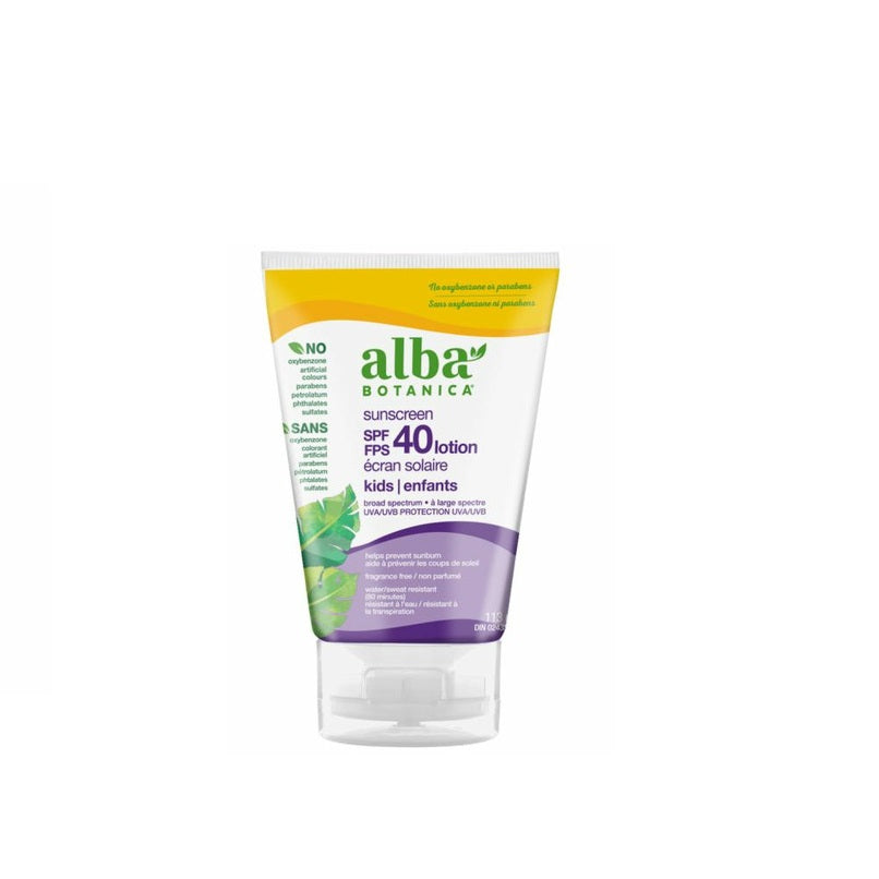 Alba Botanica - Kid Sunscreen Lotion SPF40