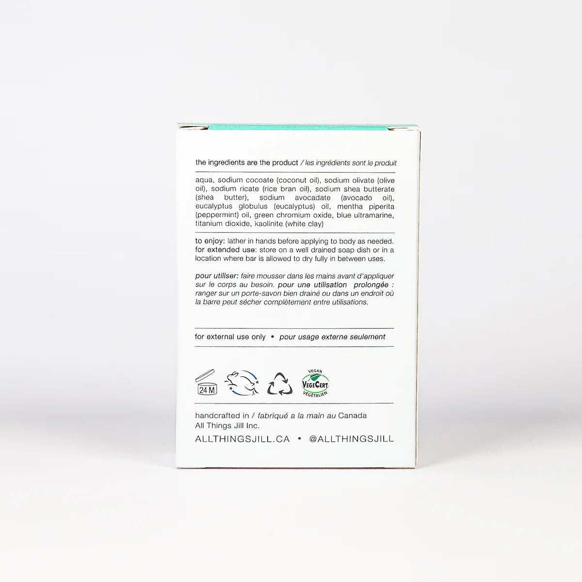Eucalyptus + Mint Bar Soap