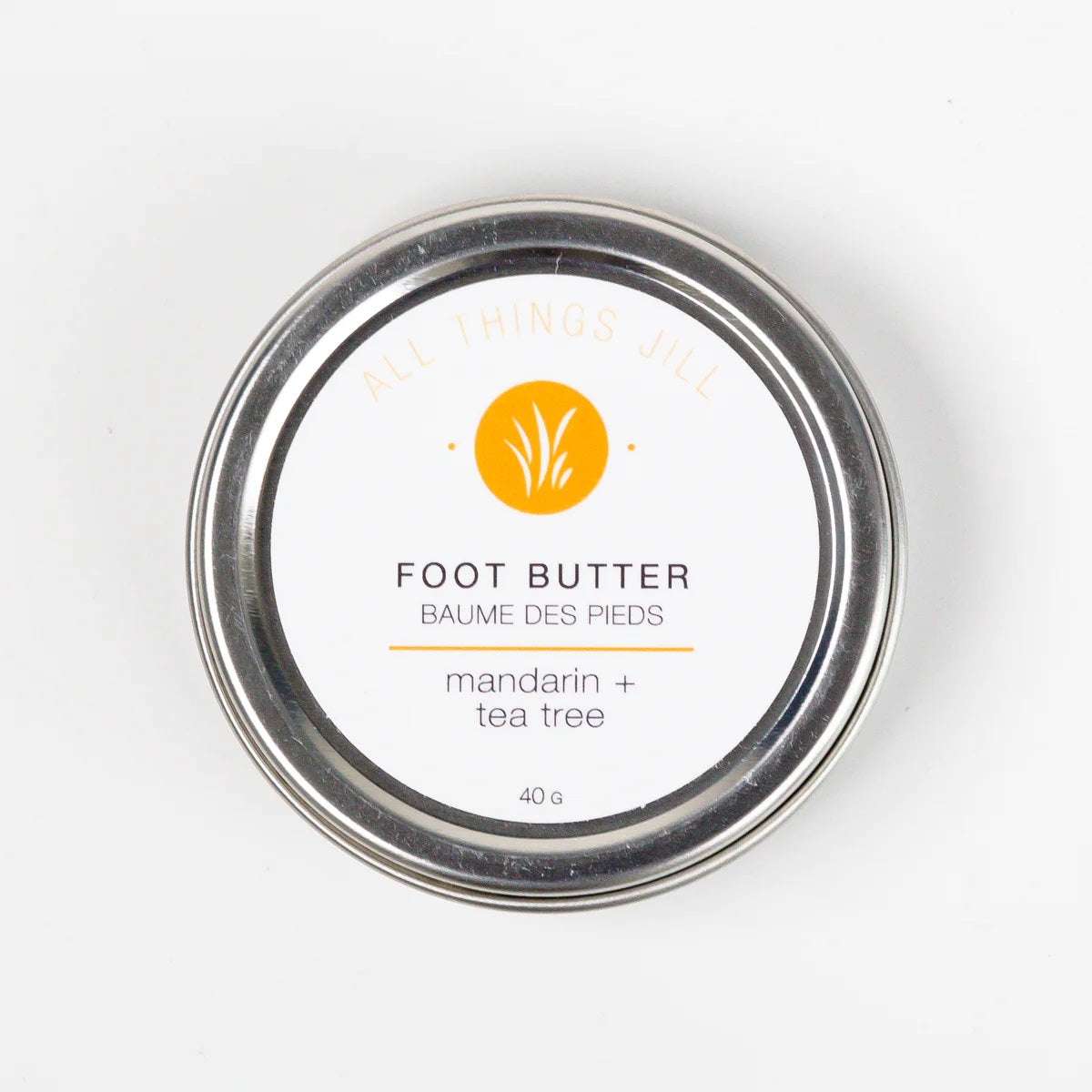 All Things Jill - Mandarin + Tea Tree - Foot Butter