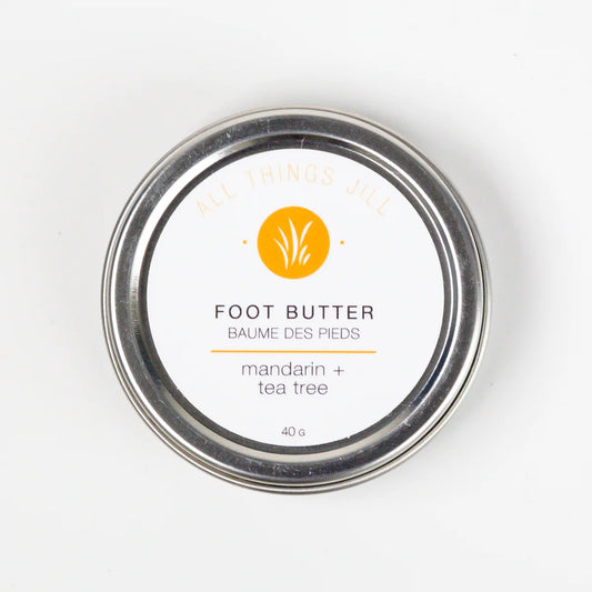 All Things Jill - Mandarin + Tea Tree - Foot Butter