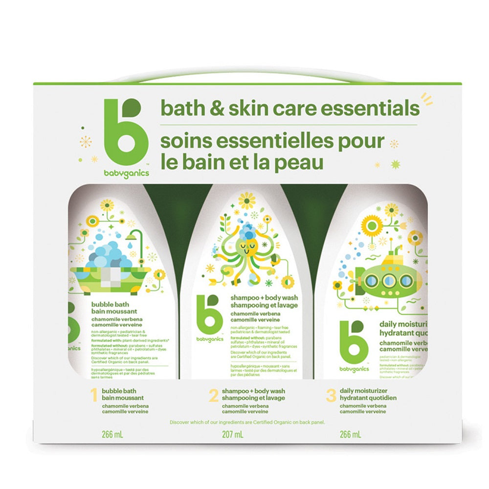 Babyganics - Bath & Skin Care Essentials Kit