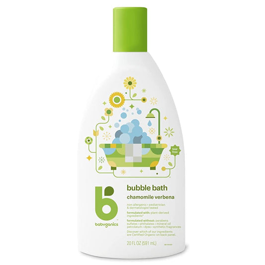 Babyganics - Bubble Bath - Chamomile Verbena_590ml