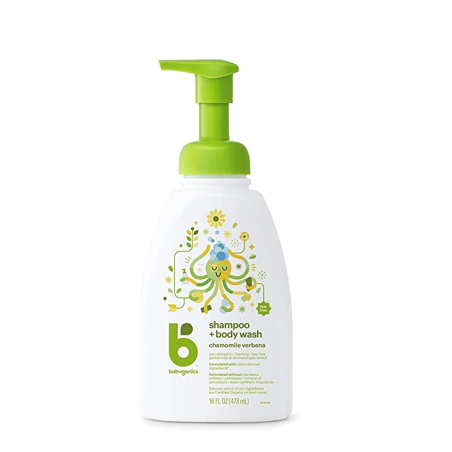 Babyganics - Shampoo & Body Wash - Chamomile_473ml