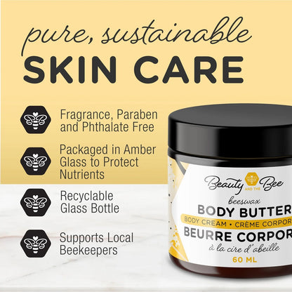 Beauty and the Bee - Body Butter - Beeswax