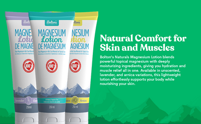 Lotion au magnésium