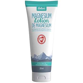 Lotion au magnésium