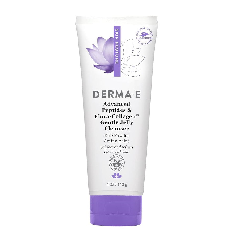 Derma E - Cleanser - Advanced Peptides & Flora-Collagen Jelly_113g