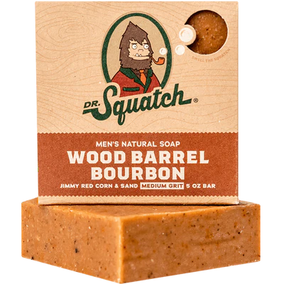Men Moisturizing Soap - Wood Barrel Bourbon