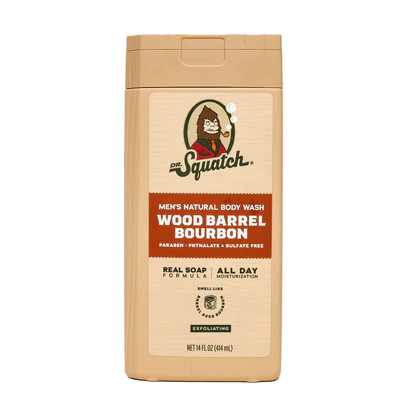 Men Body Wash - Wood Barrel Bourbon