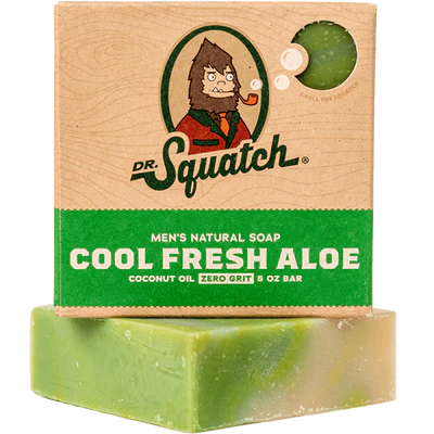 Men Moisturizing Soap - Cool Fresh Aloe Soap