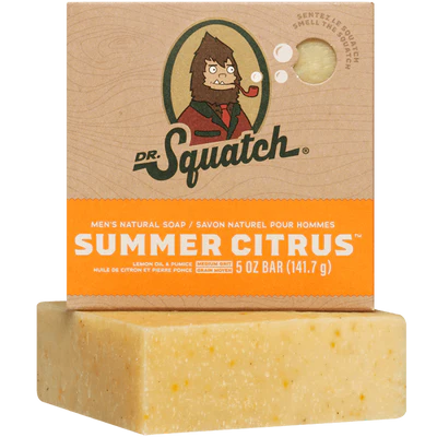 Men Moisturizing Soap - Summer Citrus - Camomile Beauty
