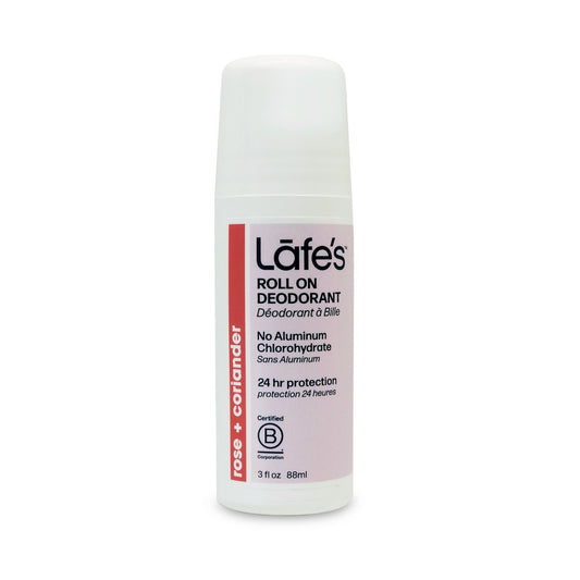 Lafe's Body Care - Roll-On - Rose + Coriander