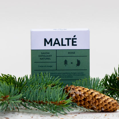 Exfoliating Soap Bar - Exfoliating & Moisturizing Scented Wood