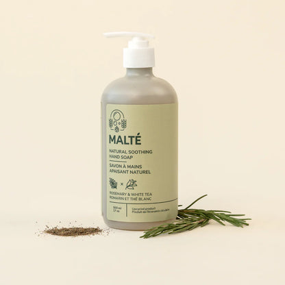 Hand  Soap - Natural Soothing Rosemary & White Tea