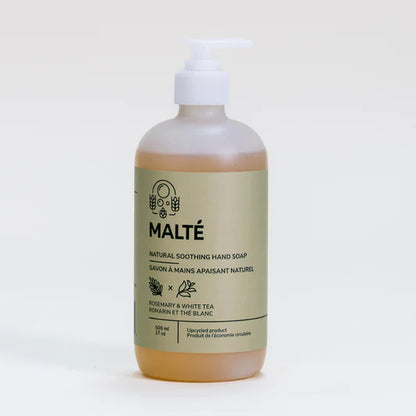 Hand  Soap - Natural Soothing Rosemary & White Tea