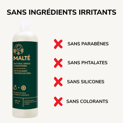 Conditoner - Moisturizing and Detangling Scented Pear & Citrus