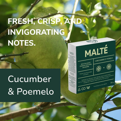 Conditioner Bar - Moisturizing and Detangling Scented Cucumber & Pomelo