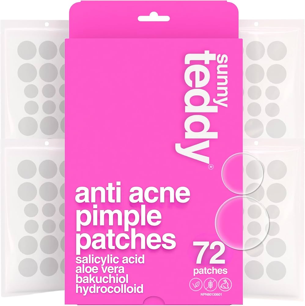 Pimple Patches with Salicylic Acid - 72 Transparent Dots