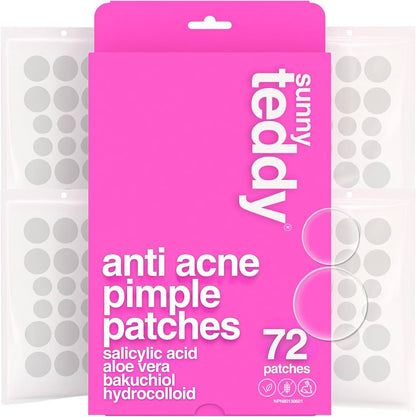 Pimple Patches with Salicylic Acid - 72 Transparent Dots