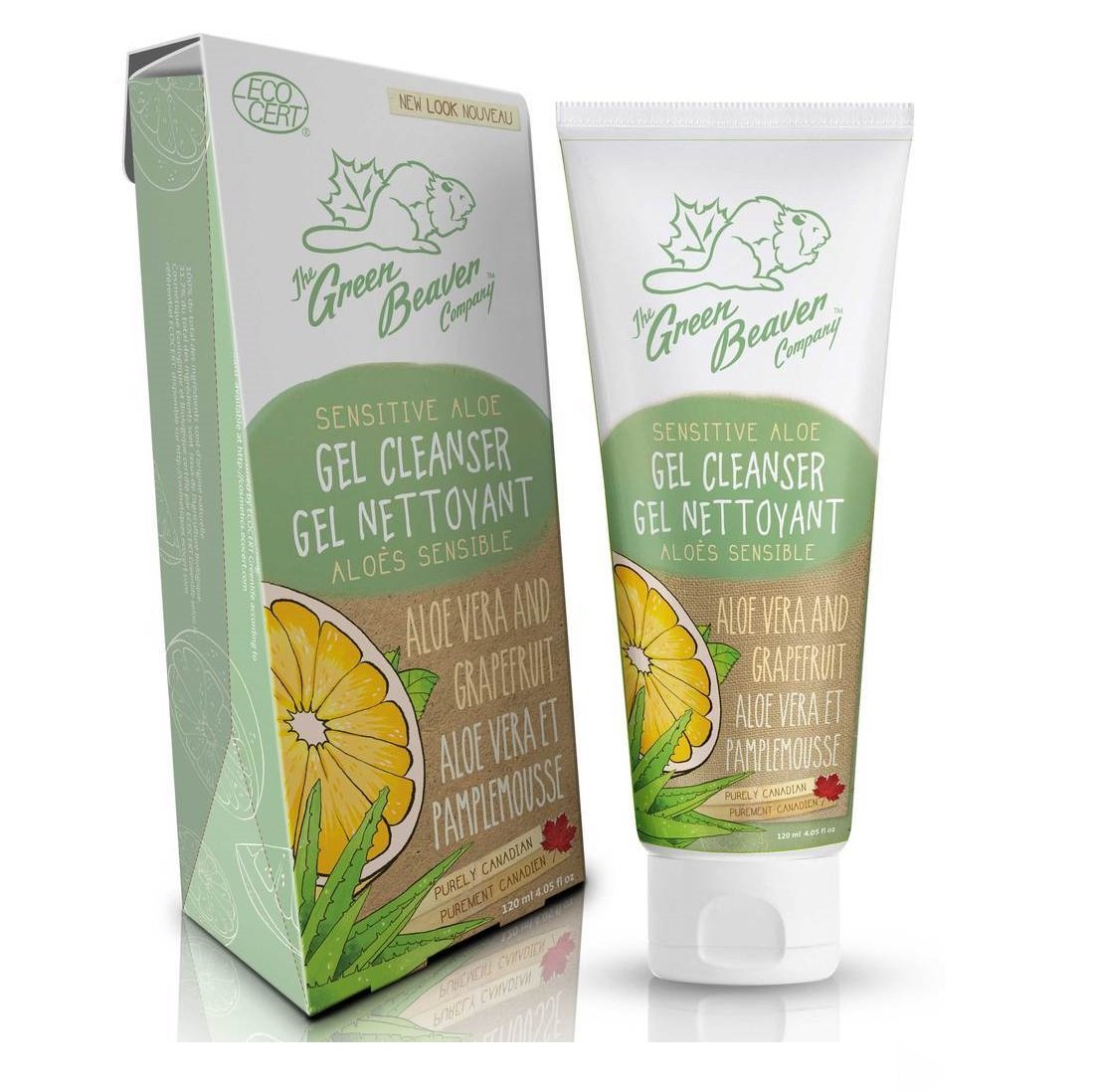 Gel nettoyant à l'aloès