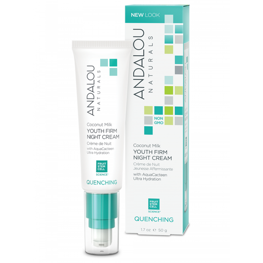 Coconut Milk Youth Firm Night Cream - Camomile Beauty - Green Natural Cruelty-free Beauty Shop