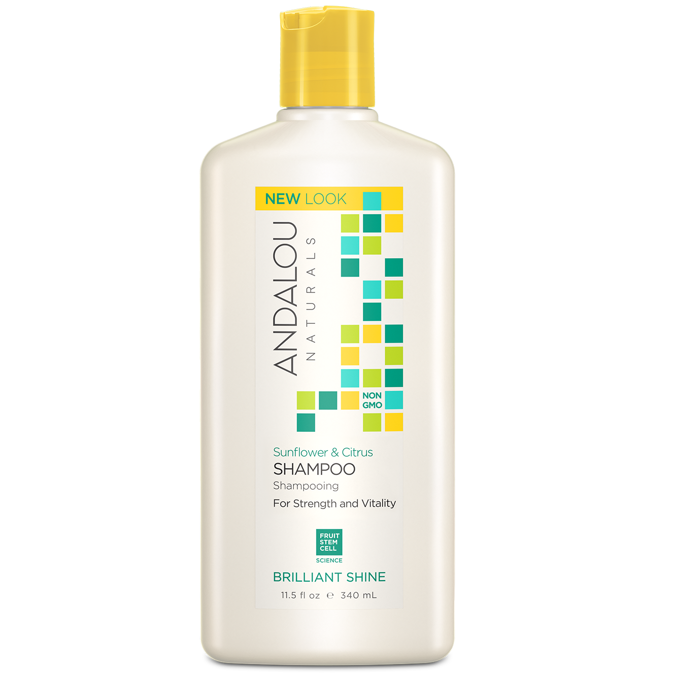 Andalou-Sunflower & Citrus Brilliant Shine Shampoo