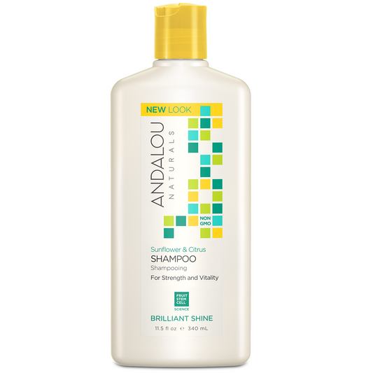 Andalou-Sunflower & Citrus Brilliant Shine Shampoo