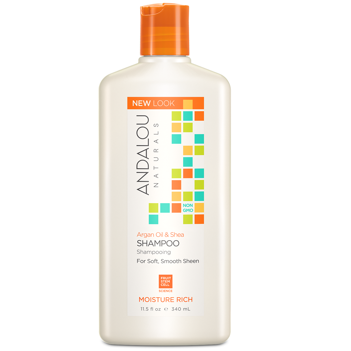 Andalou-Argan Oil & Shea Moisture Rich Shampoo