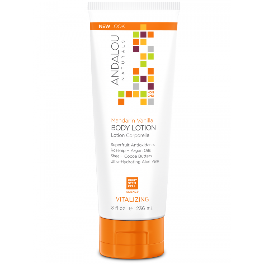 Andalou Naturals-Mandarin Vanilla Vitalizing Body Lotion